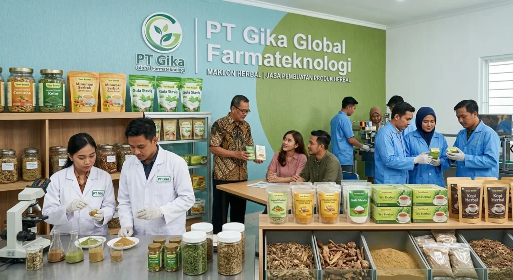 minimum order quantity (MOQ) maklon herbal