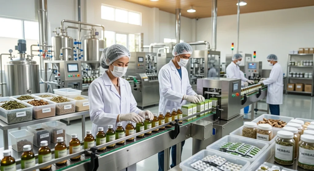 pabrik maklon herbal halal MUI