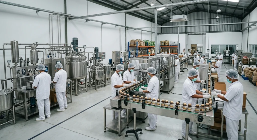 pabrik maklon herbal