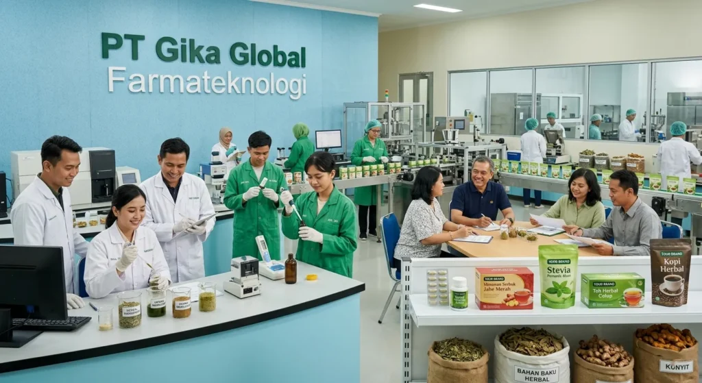 kontrak kerjasama maklon herbal