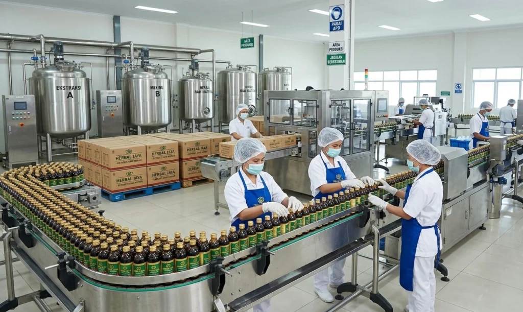 Perusahaan Maklon Herbal