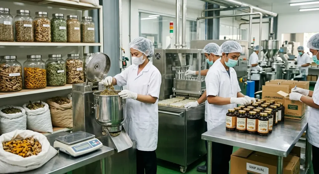 cara maklon herbal dari nol hingga jadi