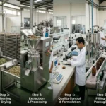 timeline proses maklon herbal