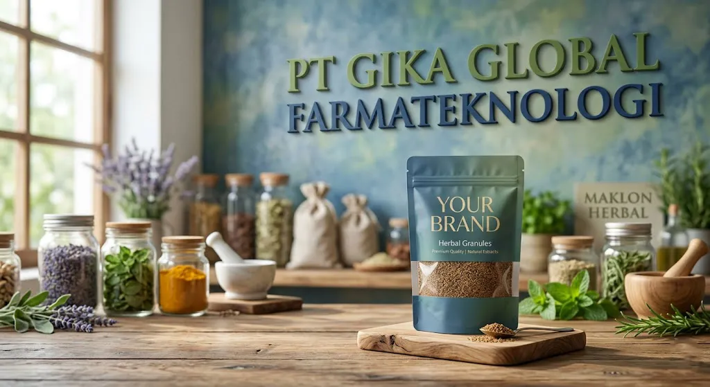 proses granulasi basah untuk herbal