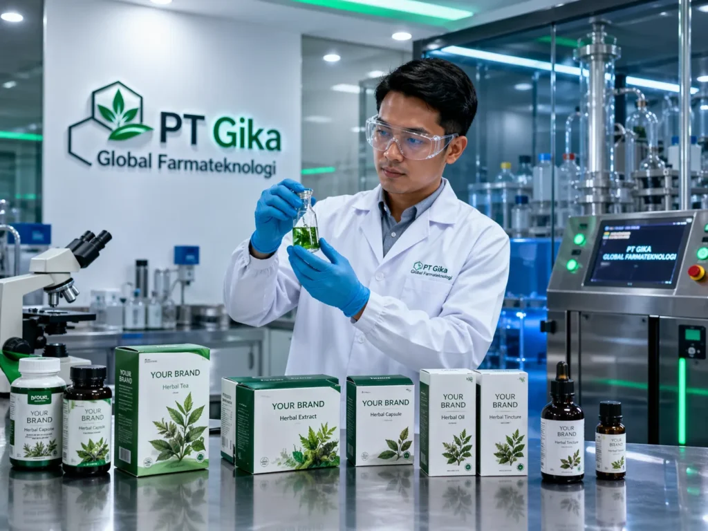 maklon kapsul moringa oleifera