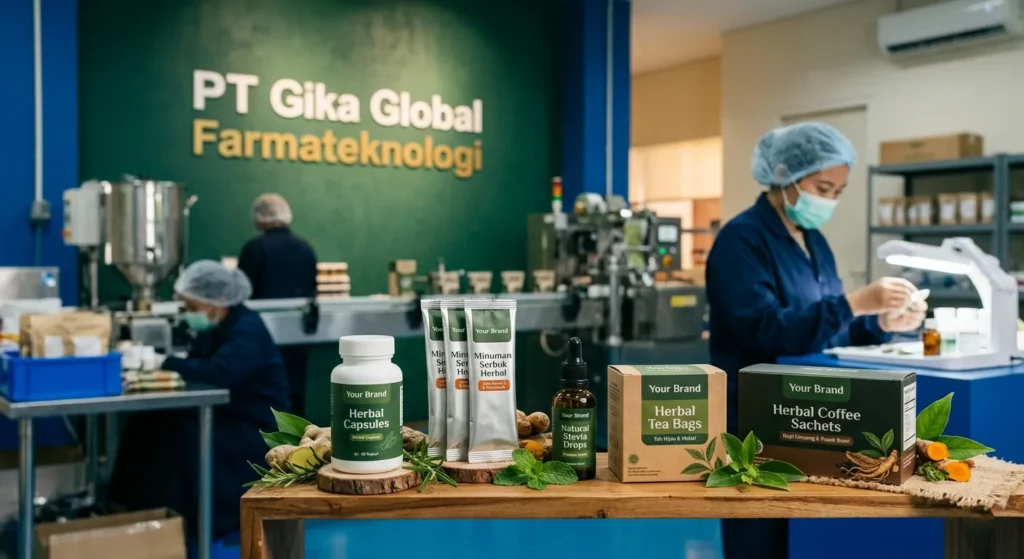 maklon minuman serbuk jahe merah