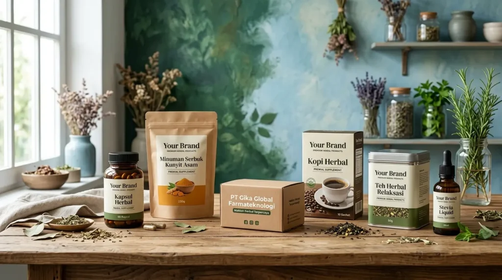 maklon minuman kesehatan wanita modern