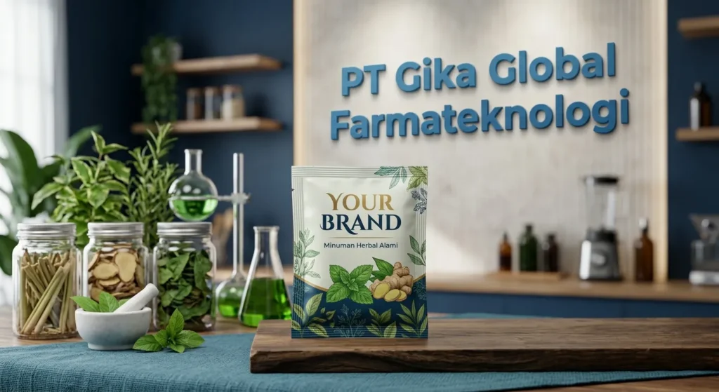 maklon serbuk kolagen rasa buah