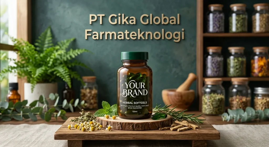 proses produksi softgel maklon