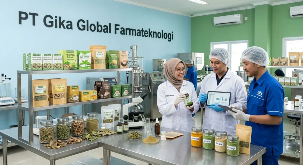 maklon minuman serbuk rendah gula