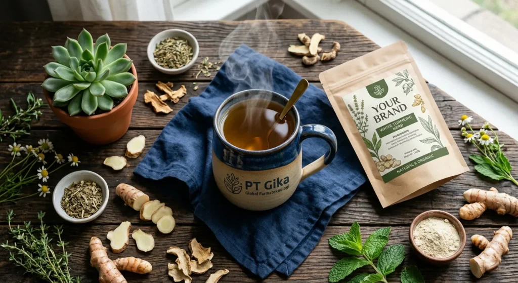 khasiat kunyit putih sebagai antioksidan