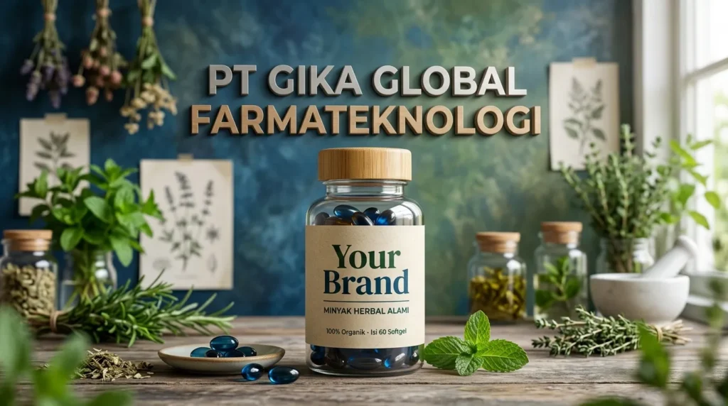 maklon softgel herbal