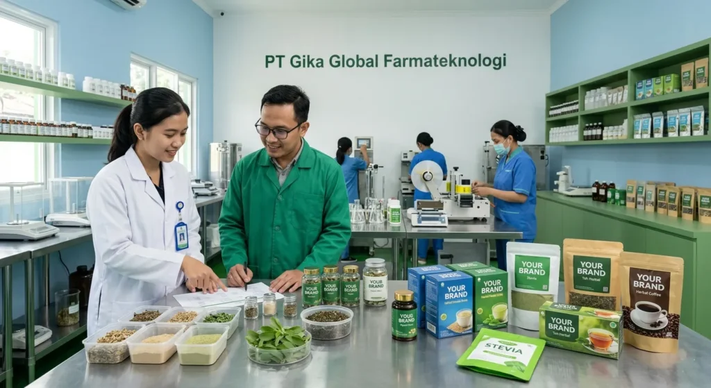 tanda pabrik maklon tidak profesional