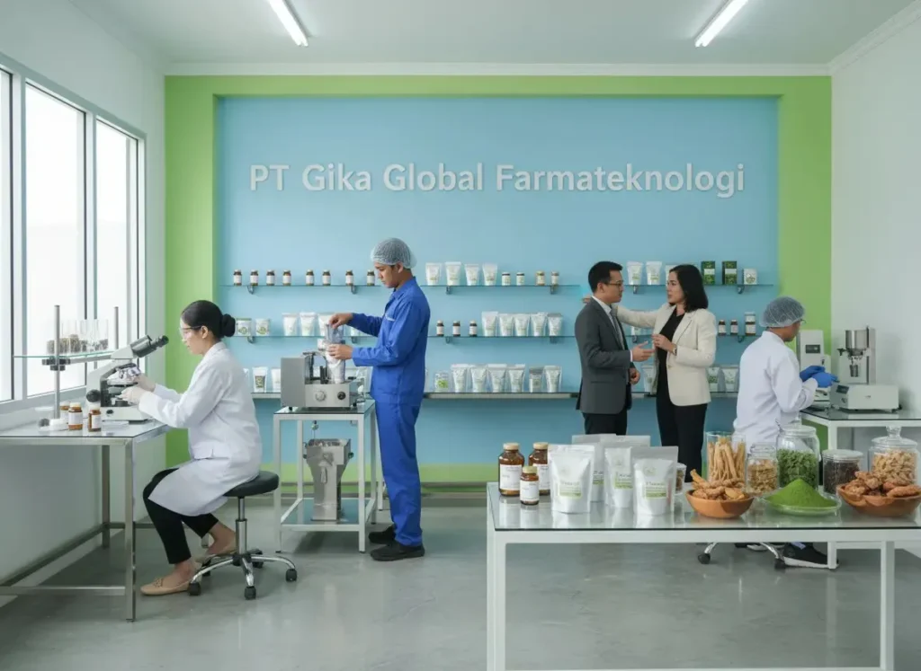 proses quality control maklon herbal