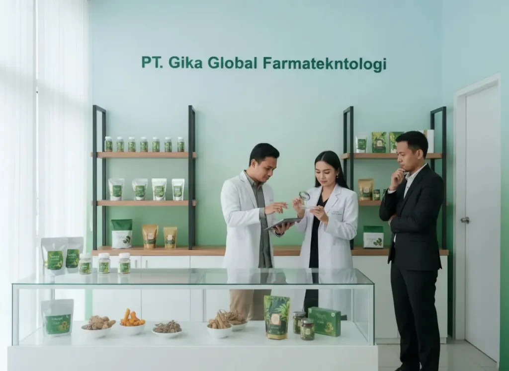 metode ekstraksi bahan baku maklon