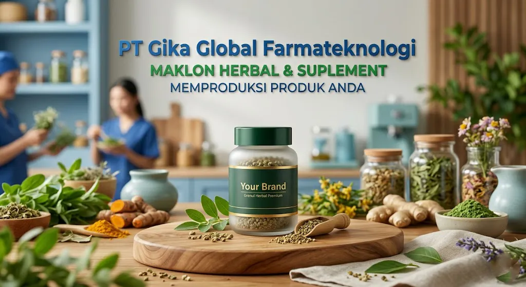 maklon granul instan jahe