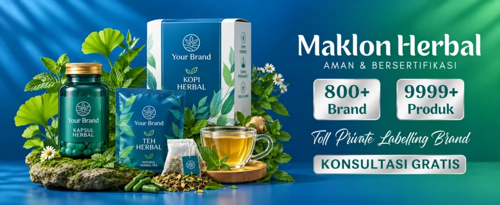 Maklon kapsul herbal