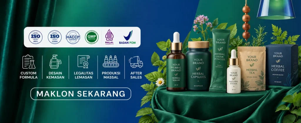 maklon minuman serbuk